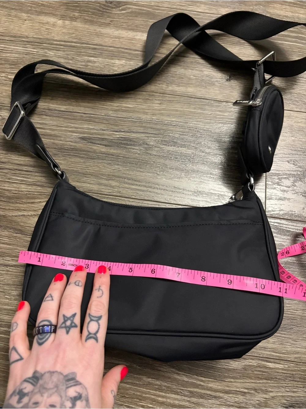 NWOT Lululemon Crossbody with Nano Pouch (Black)
